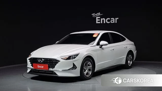 Hyundai Sonata (DN8) 2020 Белый из Кореи