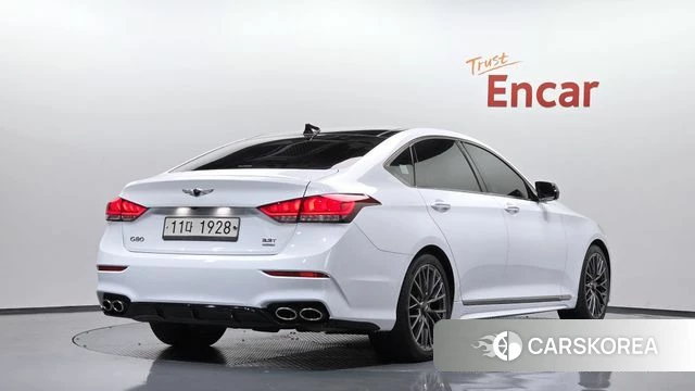 Genesis G80 2019 Белый из Кореи
