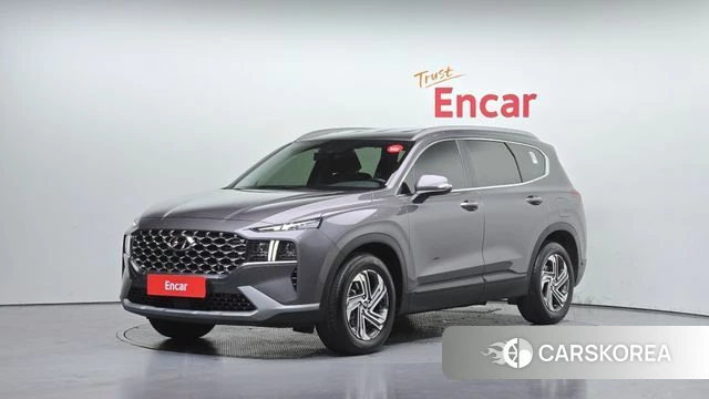 Hyundai The New Santa Fe 2022 Серый из Кореи
