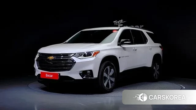 Chevrolet (GM Daewoo) Traverse 2021 Белый из Кореи