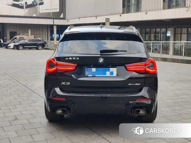 BMW X3 2022 Черный из Китая