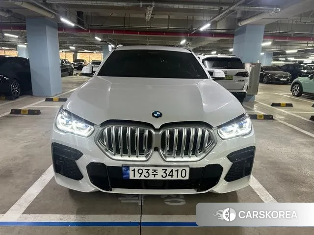 BMW X6 (G06) 2023 Белый из Кореи