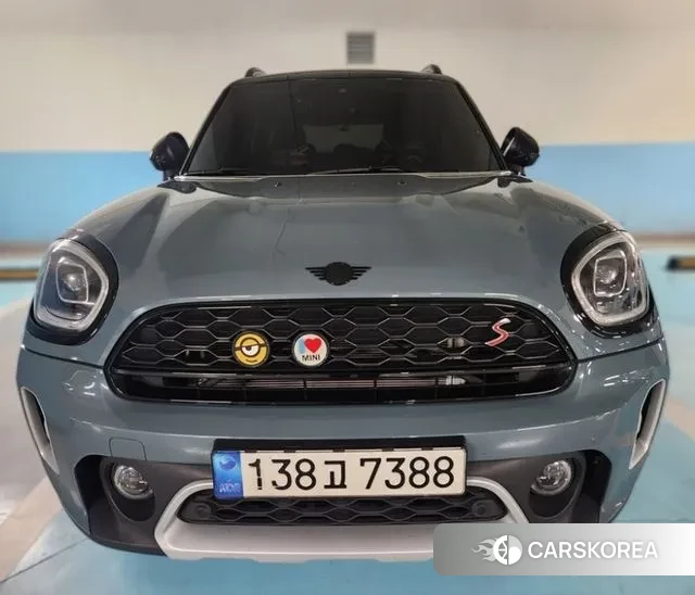 Mini Cooper S Countryman 2022 Синий из Кореи