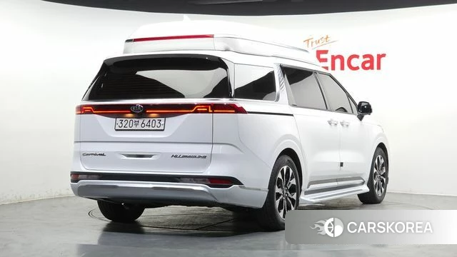 Kia Carnival 4th generation 2021 Белый из Кореи