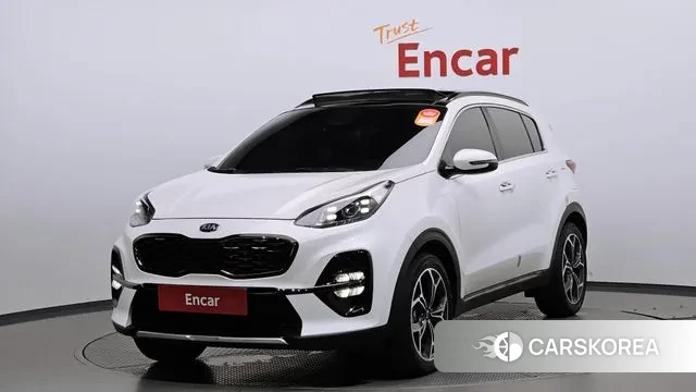 Kia Sportage The Bold 2019 Белый из Кореи