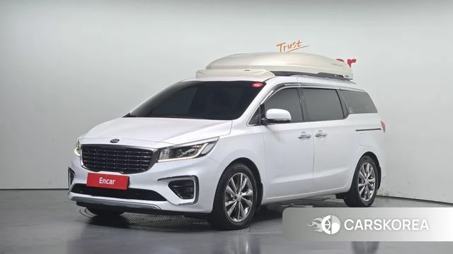 Kia The New Carnival 2019 Белый из Кореи