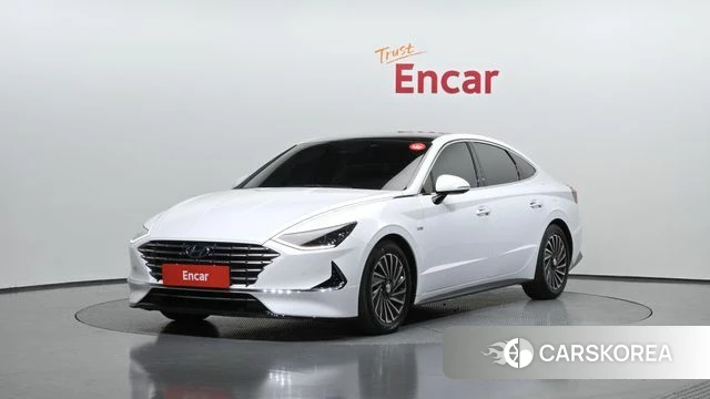 Hyundai Sonata Hybrid (DN8) 2019 Белый из Кореи