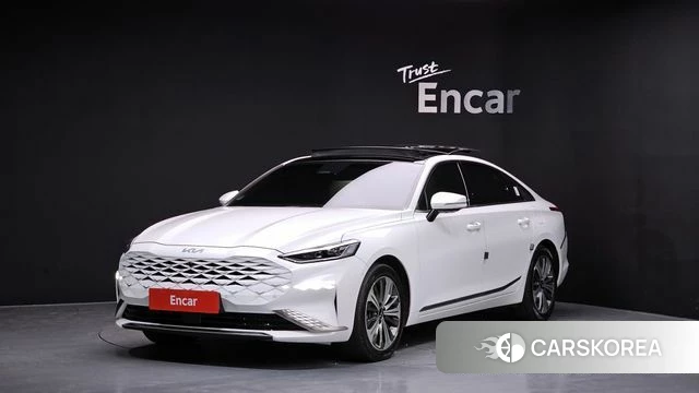Kia K8 Hybrid 2022 Белый из Кореи