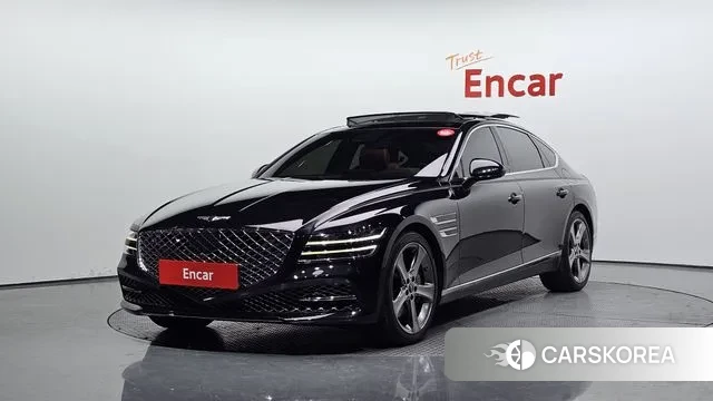 Genesis G80 (RG3) 2021 Черный из Кореи