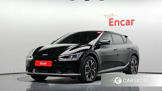 Kia EV6 2021 Черный из Кореи