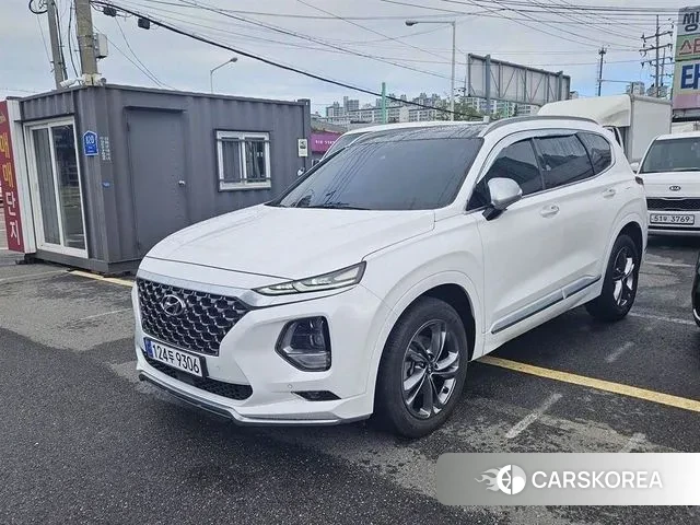 Hyundai Santa Fe TM 2020 Белый из Кореи
