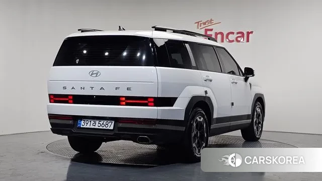 Hyundai Santa Fe (MX5) 2023 Белый из Кореи