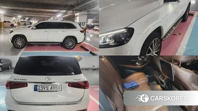 Mercedes-Benz GLS - Class X167 2023 Белый из Кореи