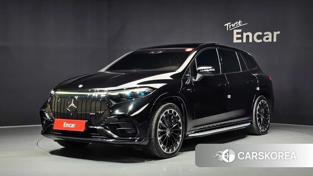 Mercedes-Benz EQS SUV X296 2023 Черный из Кореи