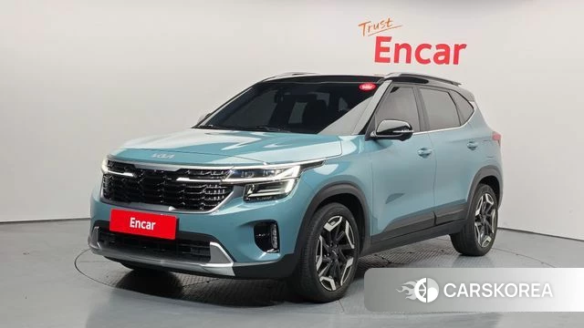 Kia The New Seltos 2024 Небесно-голубой из Кореи