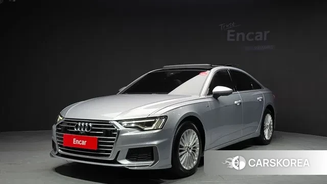 Audi A6 (C8) 2021 Серебристо-серый из Кореи