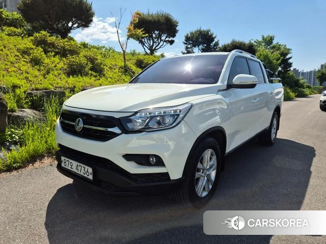 Ssangyong Rexton Sports 2018 Белый из Кореи