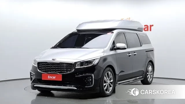 Kia The New Carnival 2018 Черный из Кореи