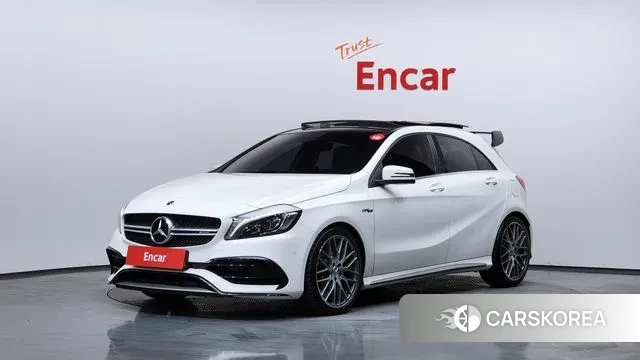 Mercedes-Benz A-Class W176 2018 Белый из Кореи