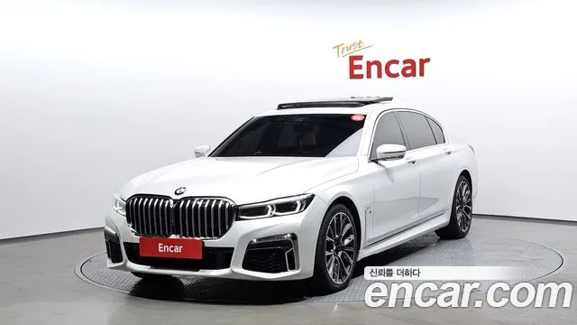 BMW 7 Series (G11) 2020 Белый из Кореи