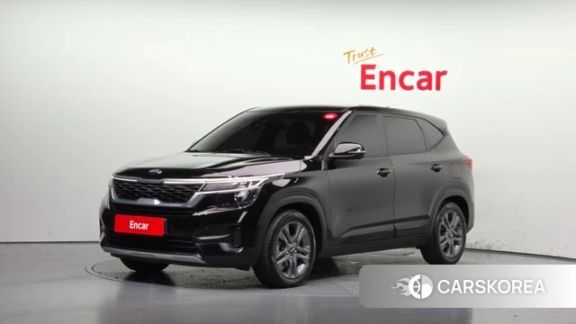 Kia Seltos 2019 Черный из Кореи