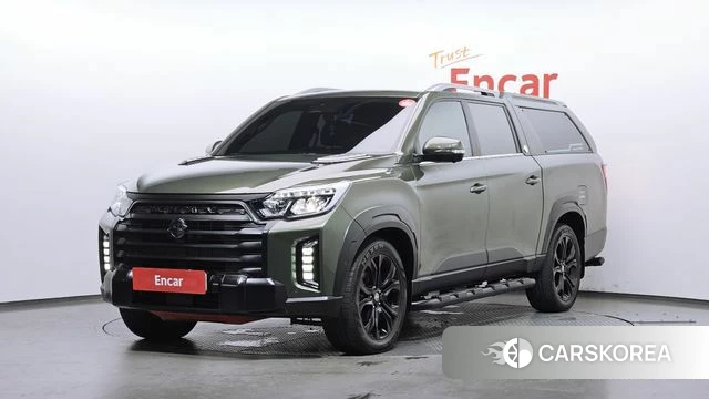 Ssangyong The New Rexton Sports Cannes 2022 Зеленый из Кореи