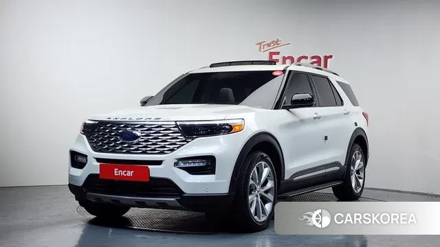 Ford Explorer 6th Generation 2021 Белый из Кореи