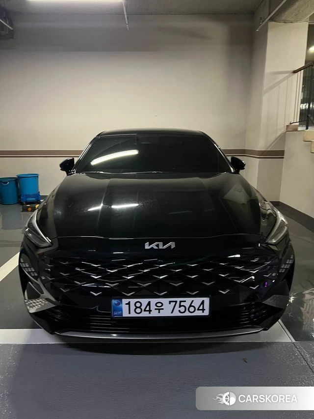 Kia K8 Hybrid 2022 Черный из Кореи
