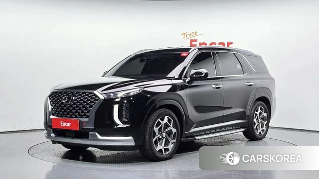 Hyundai Palisade 2021 Черный из Кореи
