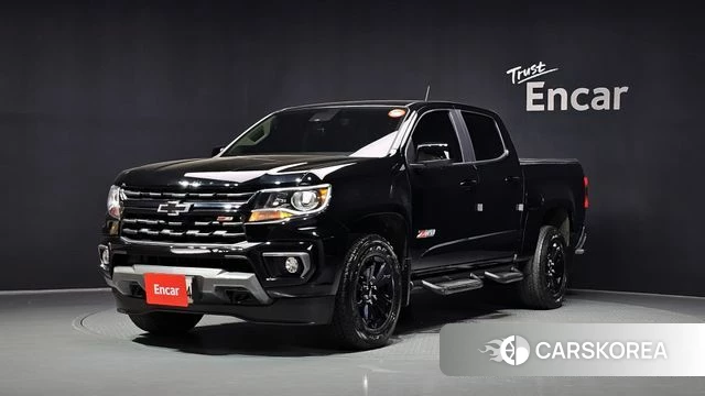 Chevrolet (GM Daewoo) Real New Colorado 2022 Черный из Кореи