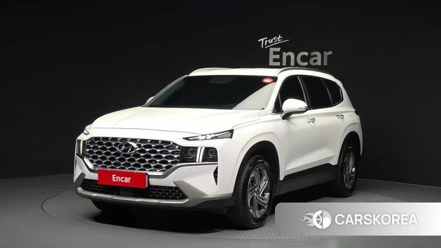 Hyundai The New Santa Fe 2021 Белый из Кореи