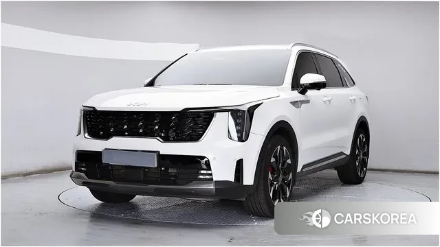 Kia The New Sorento 4th Generation 2023 Белый из Кореи
