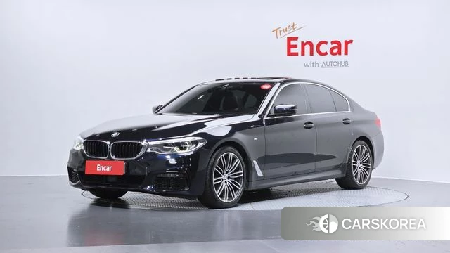 BMW 5 Series (G30) 2019 Черный из Кореи