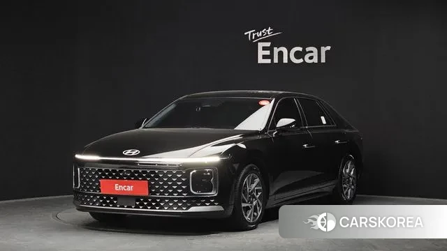 Hyundai Grandeur (GN7) 2023 Черный из Кореи