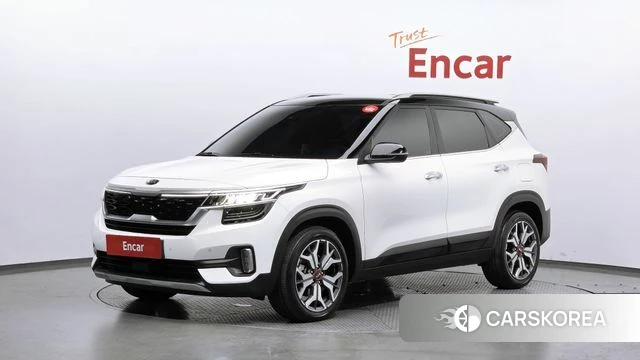 Kia Seltos 2021 Белый из Кореи
