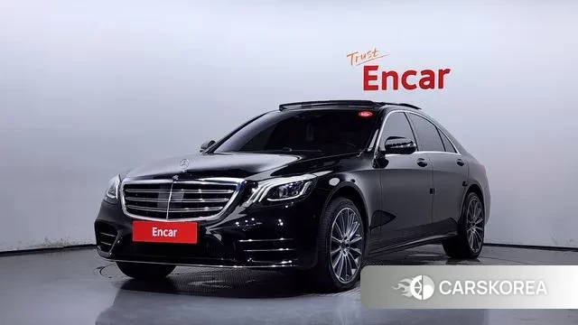 Mercedes-Benz S-Class W222 2018 Черный из Кореи