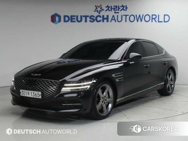 Genesis G80 (RG3) 2020 Черный из Кореи