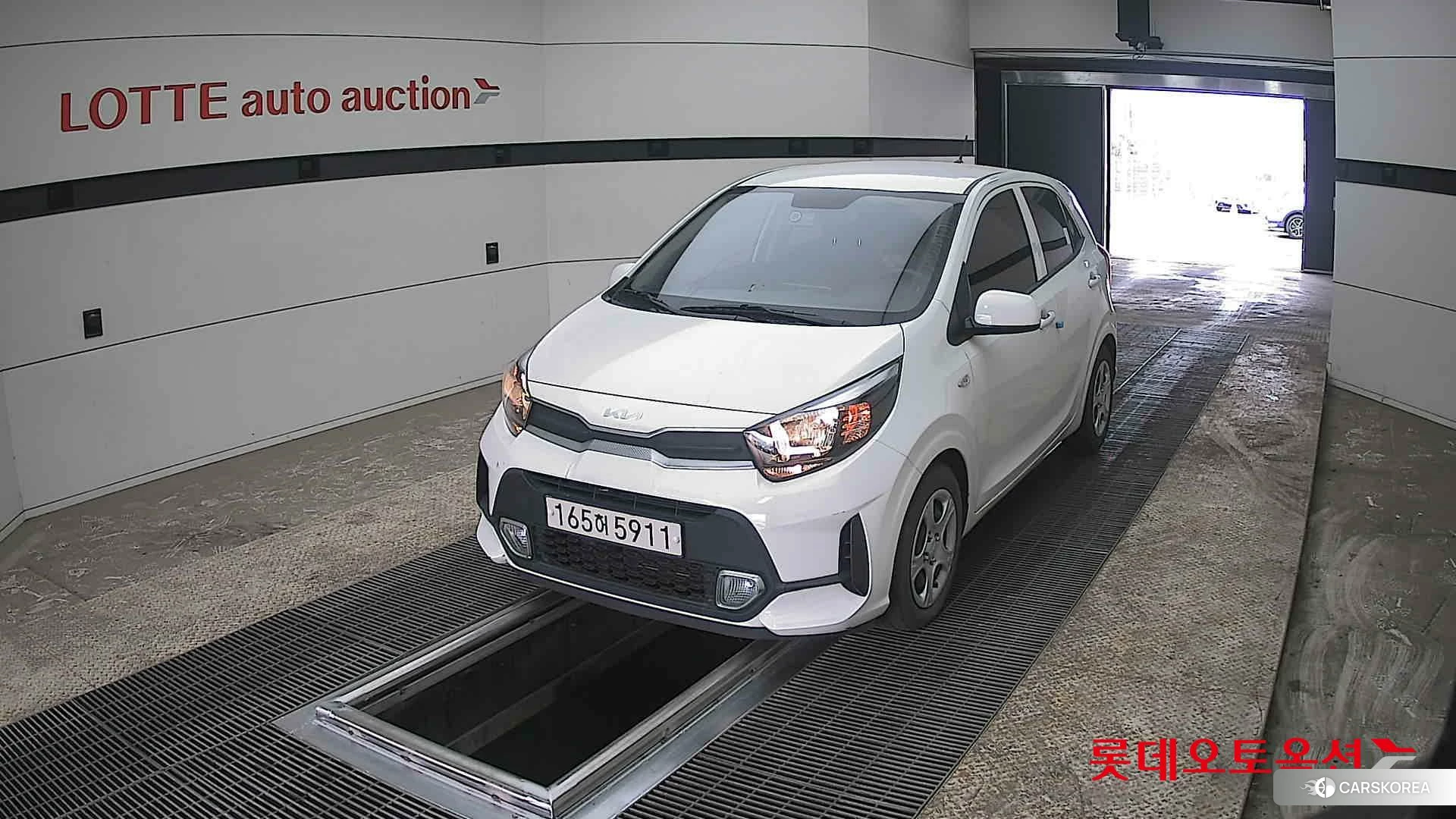 Kia Morning 2022 Clear White из Кореи