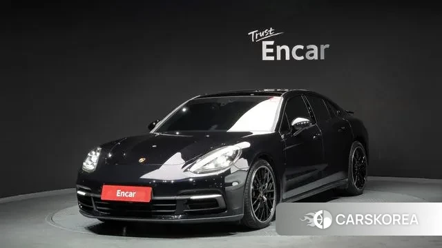 Porsche Panamera (971) 2018 Черный из Кореи