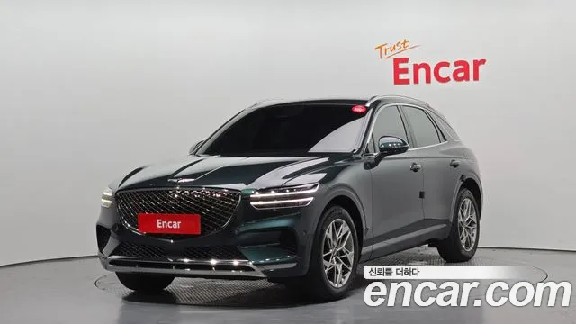 Genesis GV70 2021 Темно-зеленый из Кореи