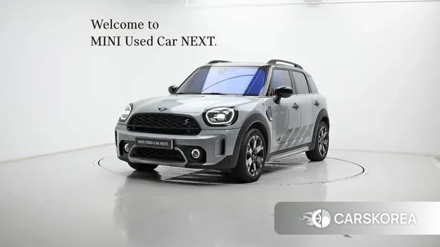Mini Cooper S Countryman 2022 Серебристо-серый из Кореи