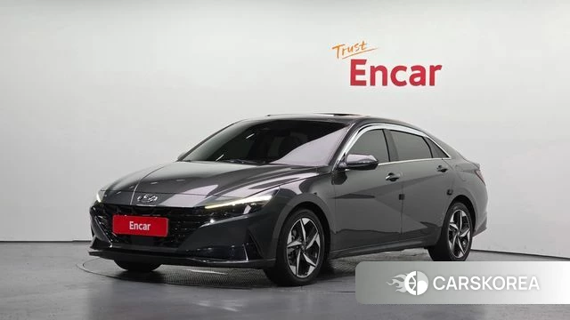 Hyundai Avante (CN7) 2021 Серый из Кореи