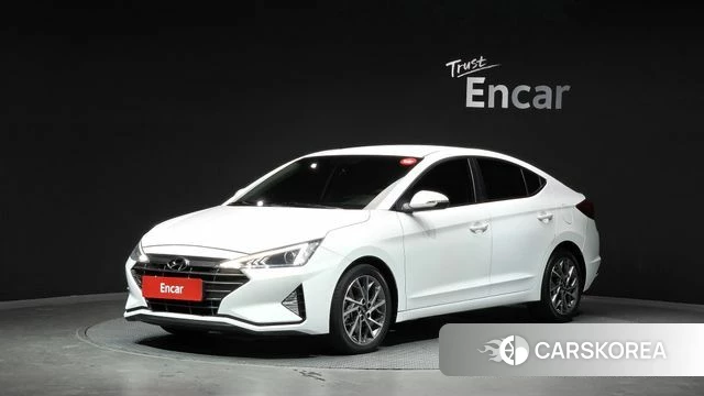 Hyundai The New Avante AD 2019 Белый из Кореи
