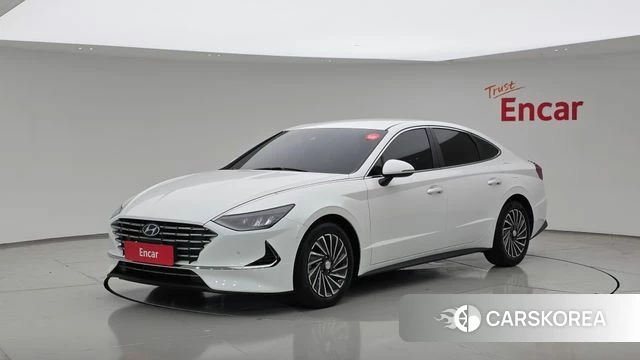 Hyundai Sonata Hybrid (DN8) 2022 Белый из Кореи