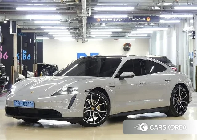Porsche Taycan 2023 Серый из Кореи