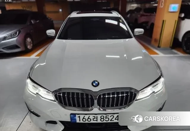 BMW 3 Series (G20) 2022 Белый из Кореи