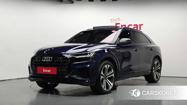 Audi Q8 (4M) 2023 Синий из Кореи