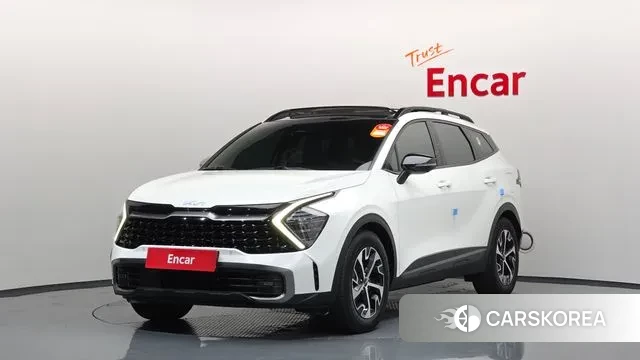 Kia Sportage 5th Generation Hybrid 2021 Белый из Кореи