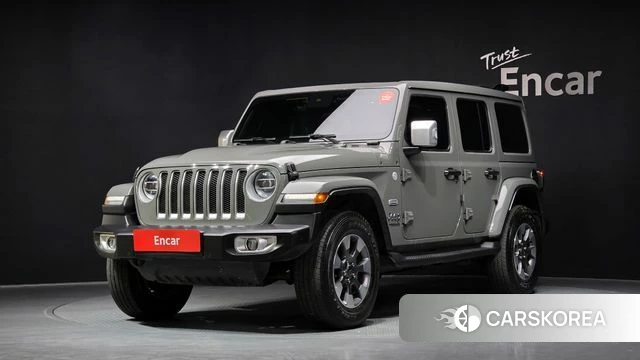 Jeep Wrangler (JL) 2021 Серый из Кореи