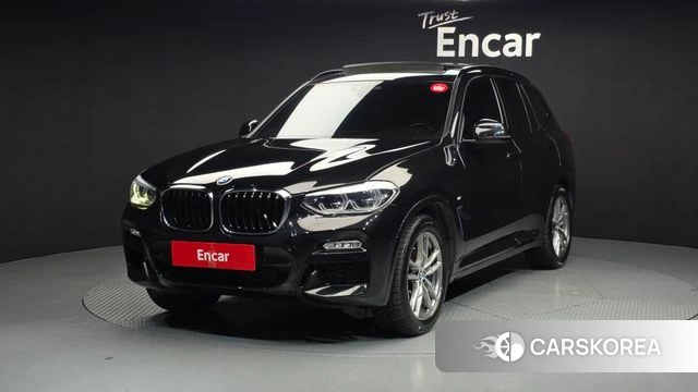 BMW X3 (G01) 2018 Черный из Кореи